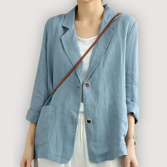 MAREN – LINEN BLAZER