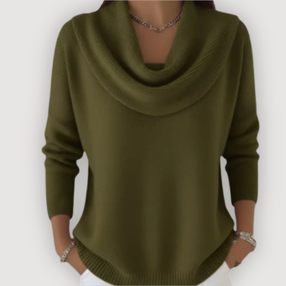 ALENE – COSY COWL JUMPER