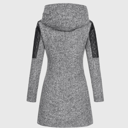 DANICA – QUILTED ZIP COAT